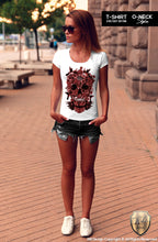 ladies skull t-shirt