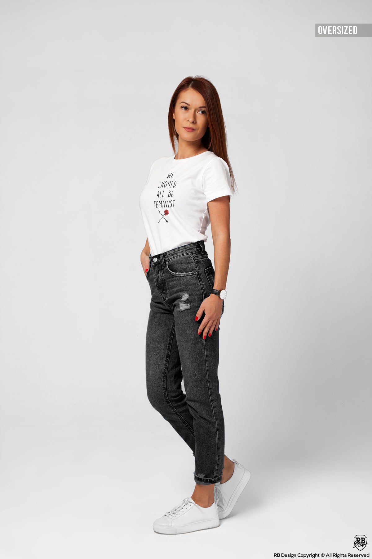 Women's Feminist T-shirt With Sayings WTD22