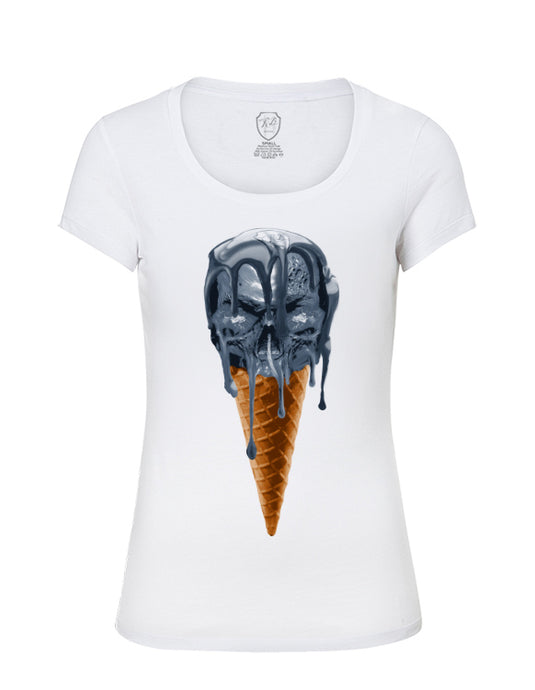 rb design ice cream skull t shirt
