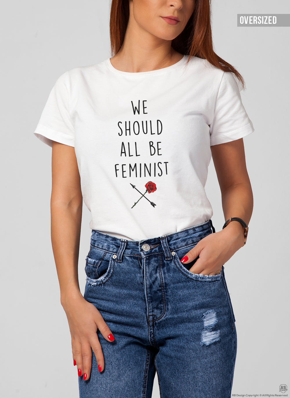 Women's Feminist T-shirt With Sayings WTD22