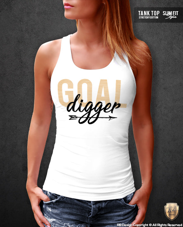 funny slogan tank top for ladies