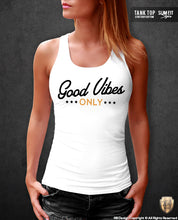 positive vibes womens tank top