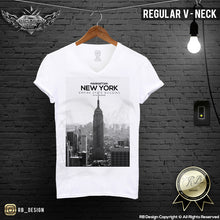 New York Fifth Avenue T-shirt Empire State Building Graphic Tee MD258