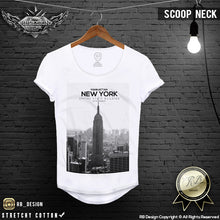 New York Fifth Avenue T-shirt Empire State Building Graphic Tee MD258