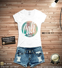 palm trees womens t shirt