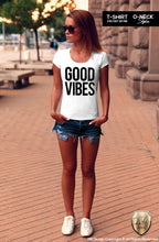 good vibes t shirt ladies outfit