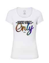 Cool Women's T-shirt "Good Vibes Only"   WD271
