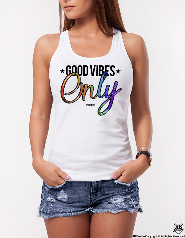 Cool Women's T-shirt "Good Vibes Only"   WD271