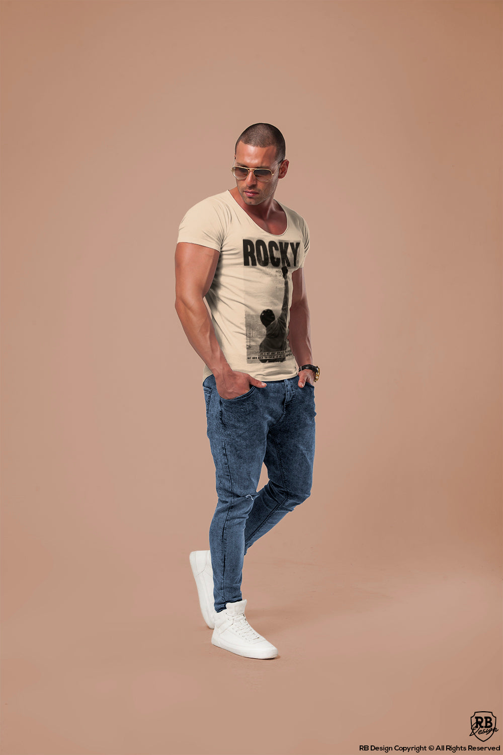Rocky Balboa Men's T-shirt / color option / MD276