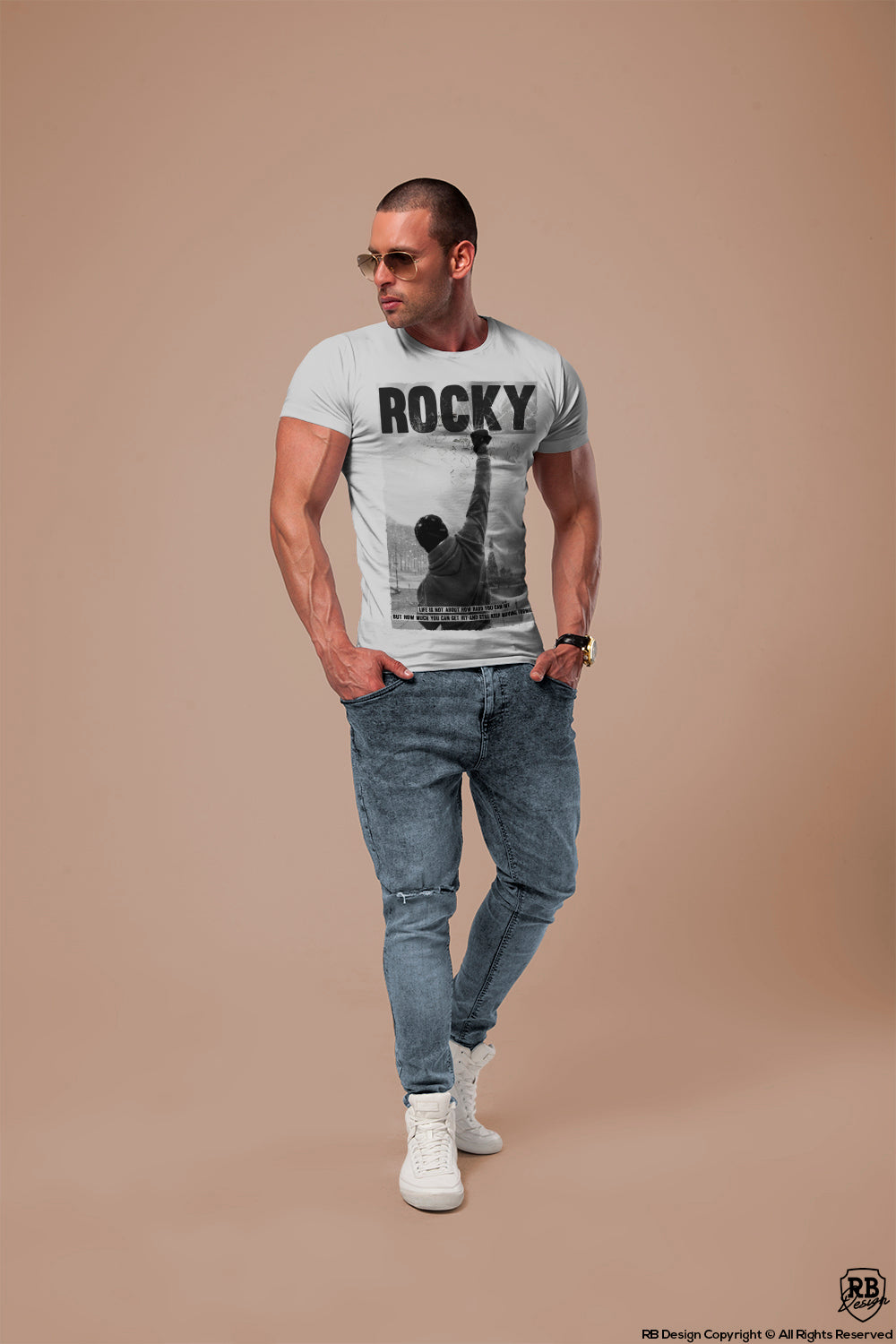 Rocky Balboa Men's T-shirt / color option / MD276