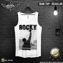 Rocky Balboa White Men's Training Tank Top Regular MD276