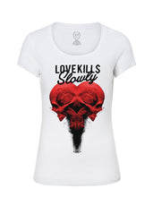 rb design womens skull t shirt