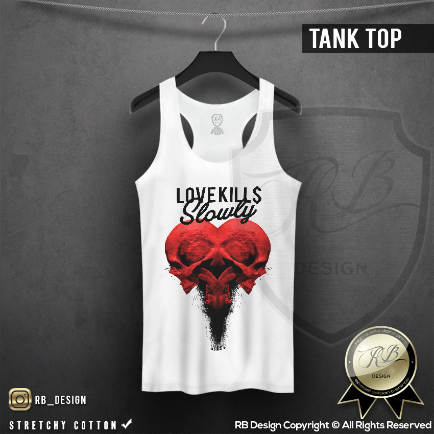 skull tank top