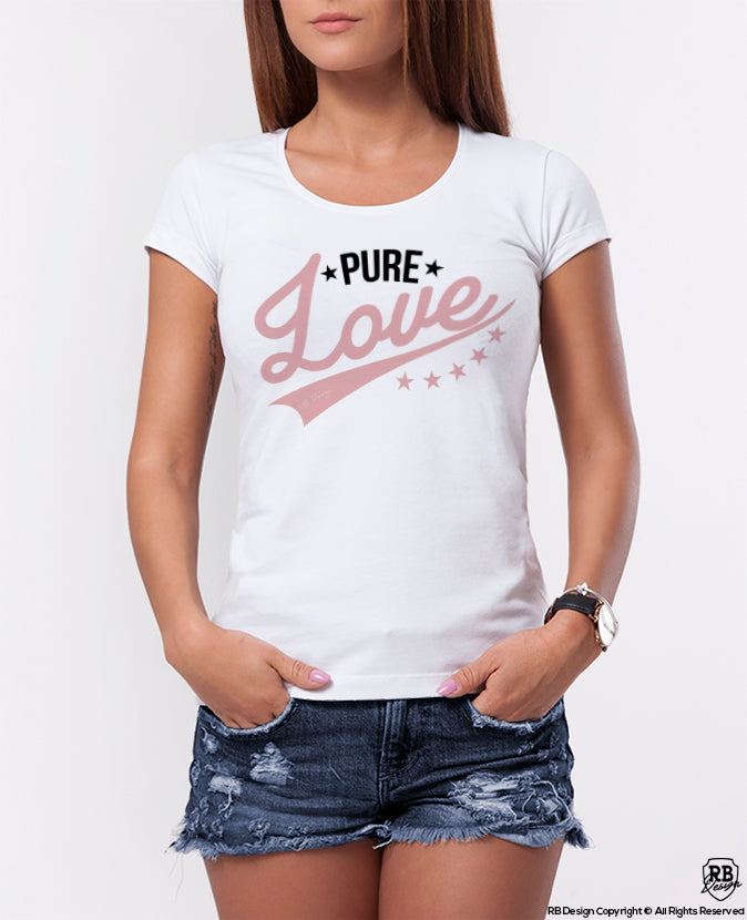 Pure Love Cute Women's Designer T-shirt  WD315
