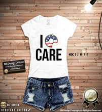 i donut care funny womens tee shirts