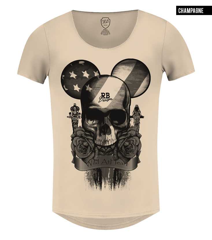 fashion mens beige t-shirt
