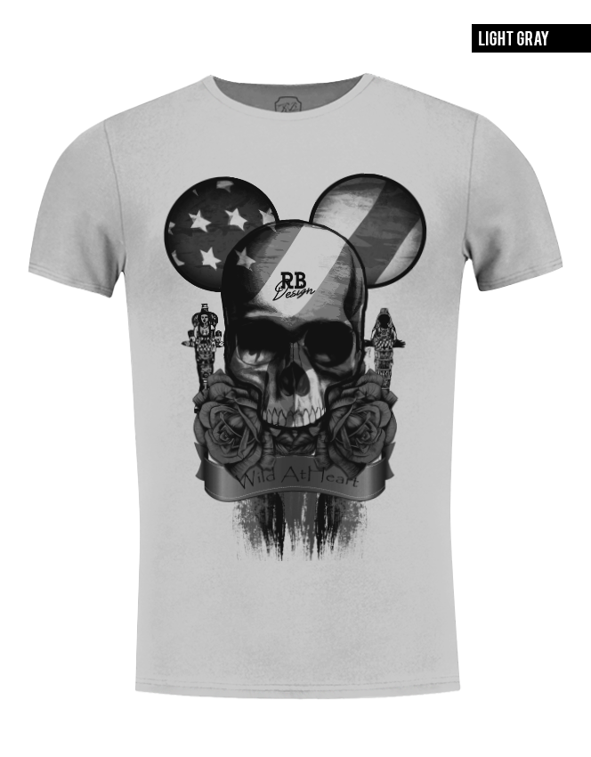 rb design skull t-shirt