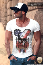 RB Design Mickey Skull Mens T-shirt Roses USA Flag Tank Top MD321