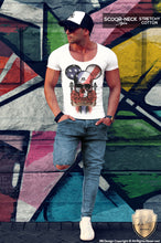 RB Design Mickey Skull Mens T-shirt Roses USA Flag Tank Top MD321