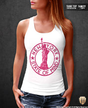 New York State of Mind Women's T-shirt Statue of Liberty Tank Top WD347