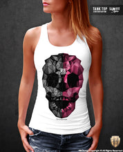 womens skull tank top