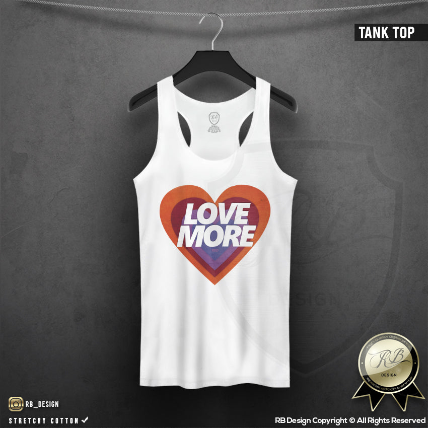 Vintage Colors Women's Graphic T-shirt "Love More" WD370