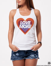 Vintage Colors Women's Graphic T-shirt "Love More" WD370