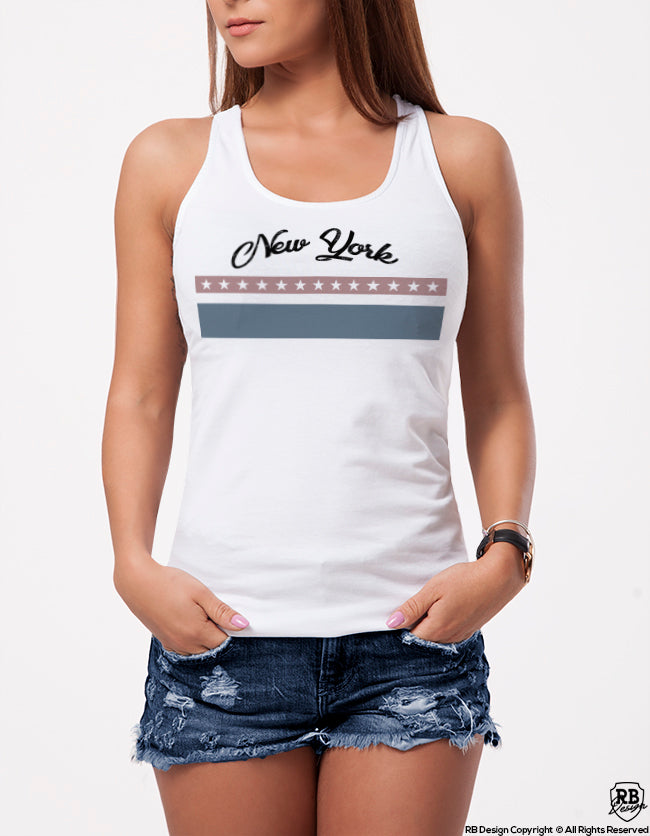 Cool Women's Graphic Designer T-shirt "New York" WD374