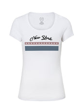 Cool Women's Graphic Designer T-shirt "New York" WD374