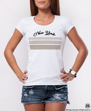 Fashion Women's Graphic Printed T-shirt "New York" WD375