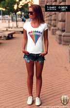 Vintage Colors  Women's Graphic Printed T-shirt "Dreamer" WD377