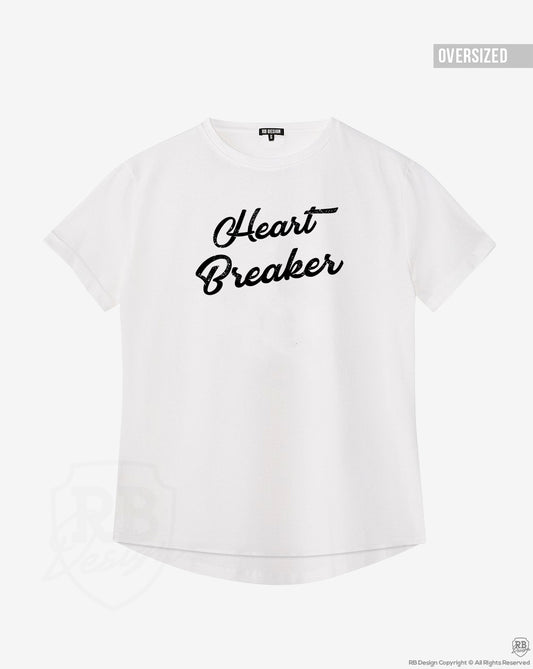Women's T-shirt With Sayings "Heart Breaker" WTD382