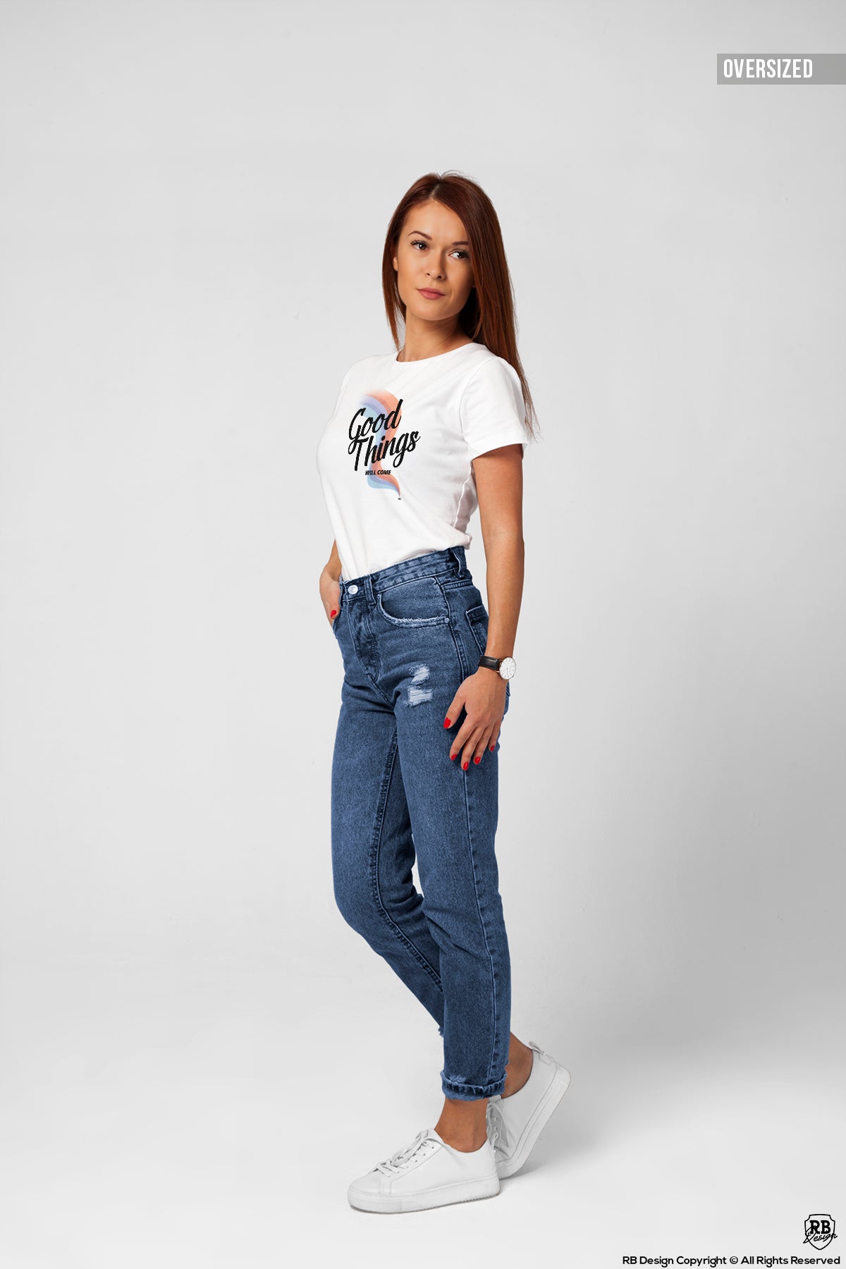 Women's Cool T-shirt "Good Things Will Come" WTD384