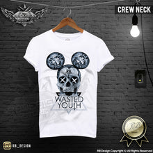 rb design mickey skull tee shirts