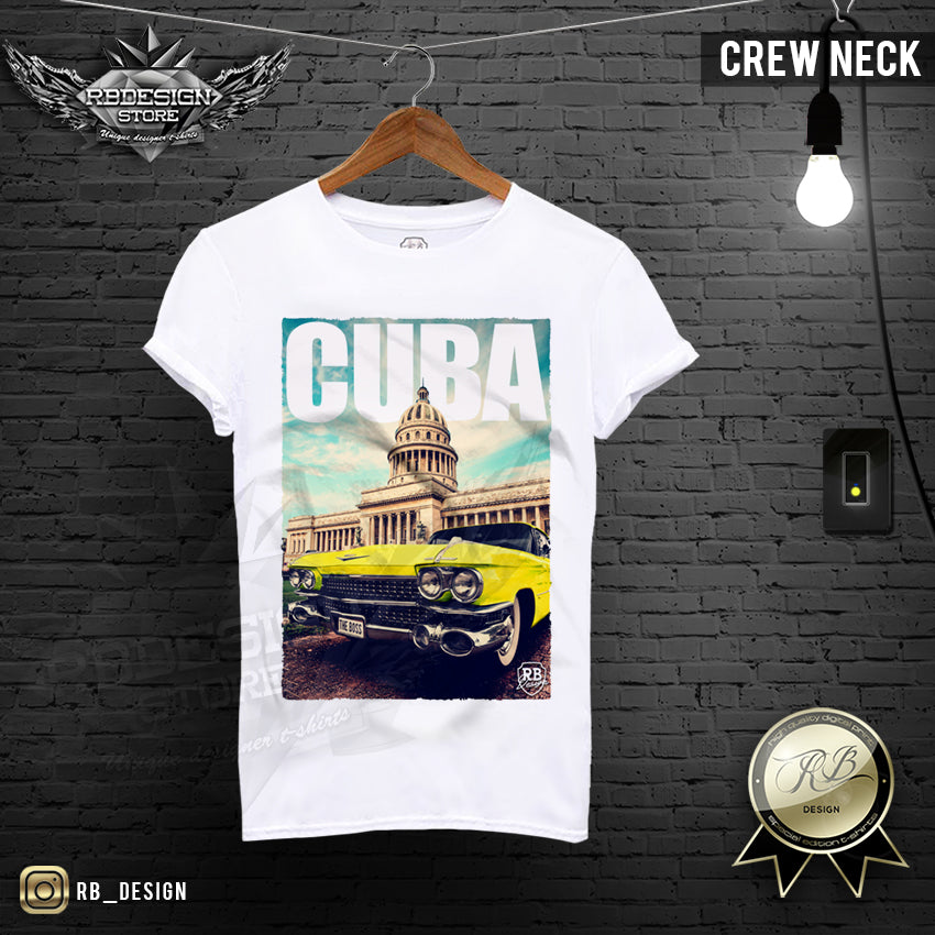 retro old car t-shirt