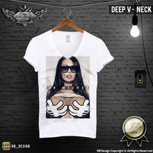 sexy naked girls printed tee shirts