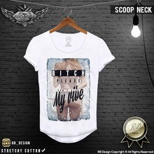 mens scoop neck tees sexy ass printed shirts
