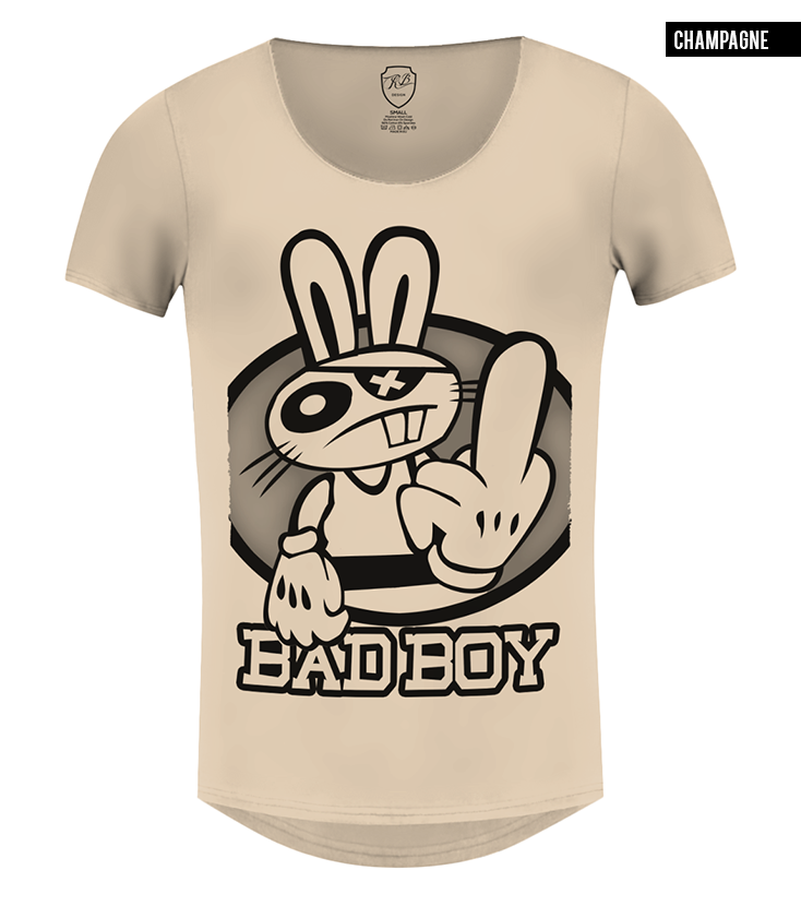 fitted mens bad boy t-shirt