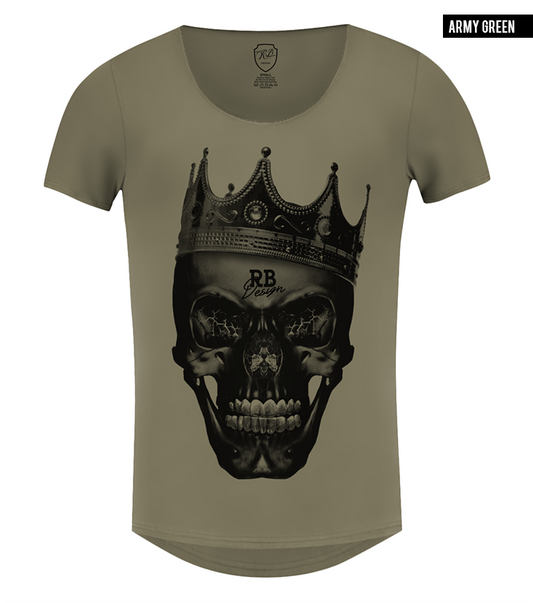 mens designer t-shirt khaki