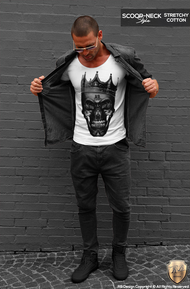 mens skull t-shirt