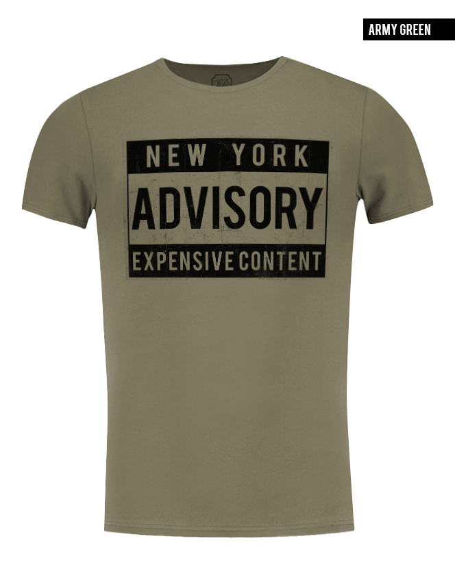 new york army green t-shirt