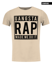 beige rap music t-shirt 