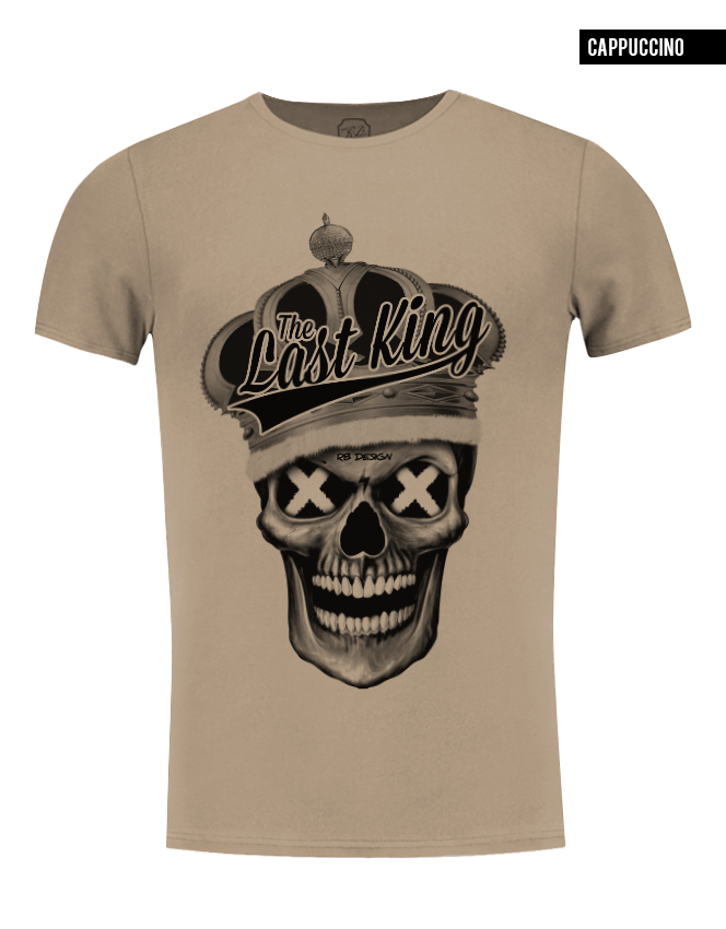 round neck skull t-shirt