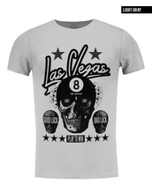 gray t-shirt las vegas casino