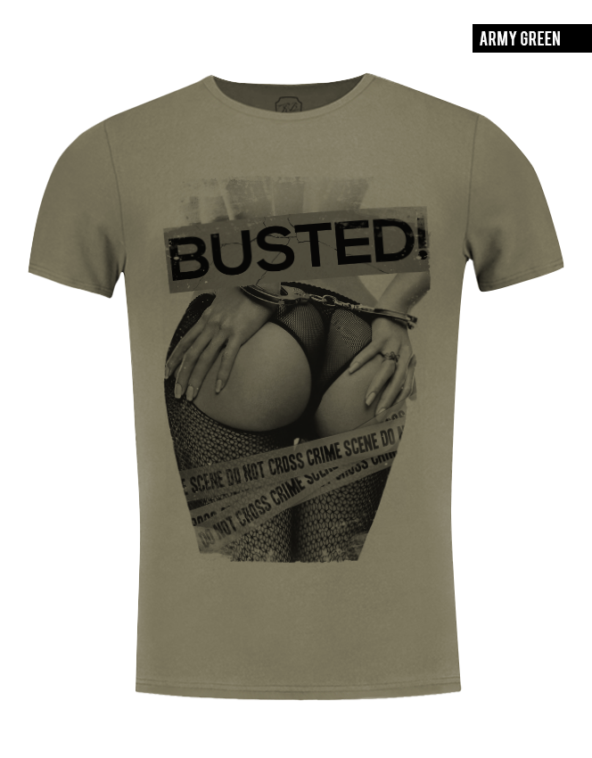 busted sexy girl graphic t-shirt