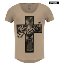 scoop neck cross t-shirt rb design