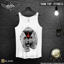 angry rawr cheetah mens fitness tank top