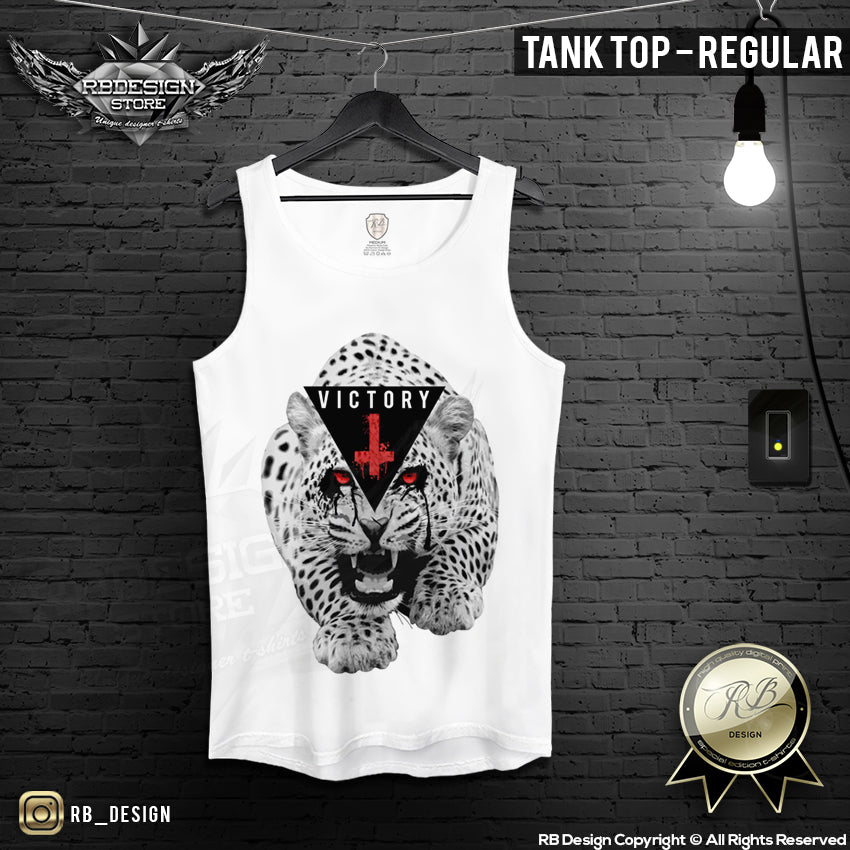 mens trendy regular victory tank top