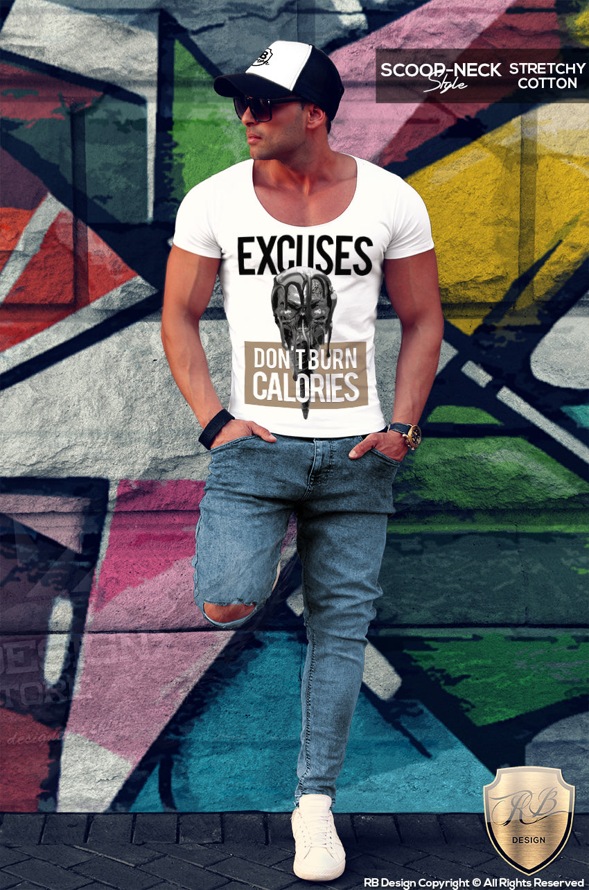 mens fitness t-shirt funny quotes gym wear