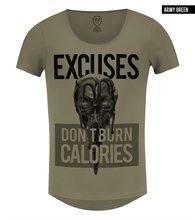 fitness lover gift khaki t-shirt